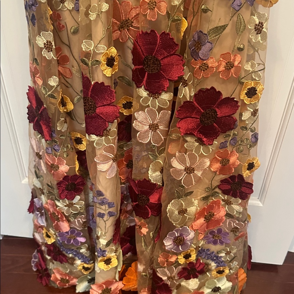 Stunning AW Bridal 3D floral dress new without tags.
Retails at $149 - Picture 7 of 11
